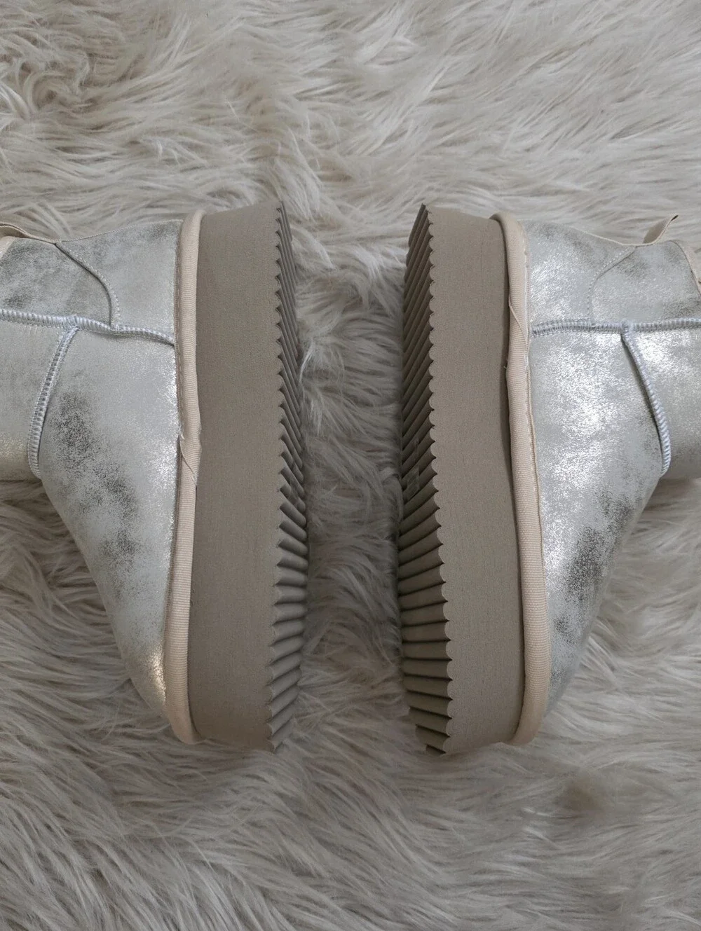 Corkys Footwear Room Service‎ Boots In Gold Women's Platform Sole